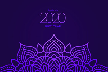 2020 with mandala