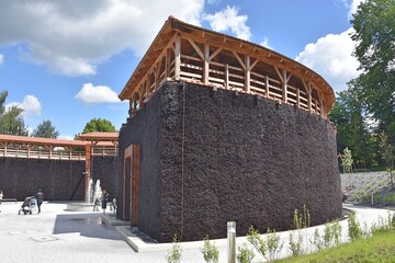 Tężnia Solankowa w Bochni, nowa inwestycja w Parku Miejskim  © Albin Marciniak