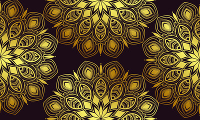 Ornamental Luxury Mandala design in Vector Background