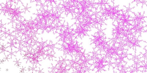 Obraz na płótnie Canvas Light Pink vector background with curves.