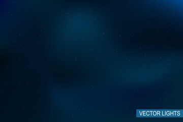 Blue sky with stars background