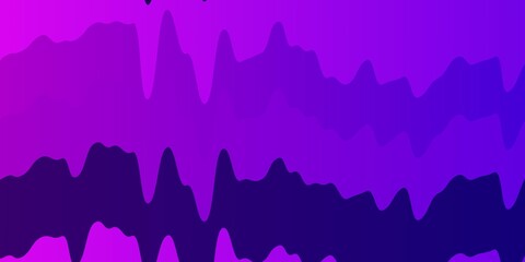 Light Pink, Blue vector template with lines. Colorful illustration, which consists of curves. Pattern for busines booklets, leaflets