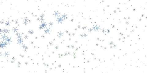 Fototapeta premium Light Blue, Green vector background with bows.