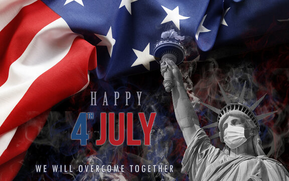 image background happy 4th of july day of independence of united states