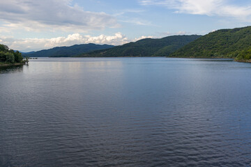 Fototapeta na wymiar landscape of Topolnitsa Reservoir, Bulgaria