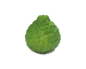 Bergamot isolated on white background.