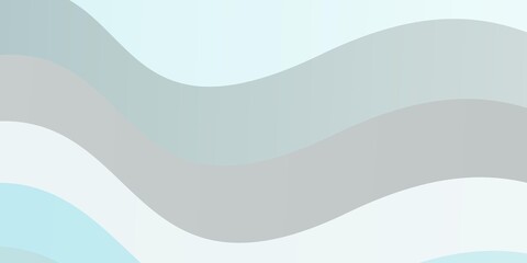 Light BLUE vector pattern with curves. Colorful illustration with curved lines. Best design for your ad, poster, banner.