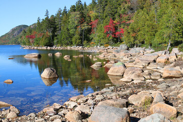 Lake in Acadia NP Maine 