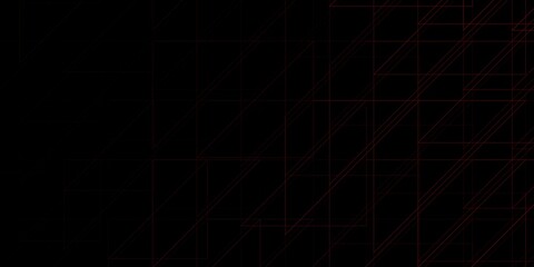 Dark Purple, Pink vector template with lines. Repeated lines on abstract background with gradient. Pattern for ads, commercials.