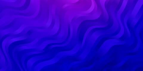 Obraz premium Light Pink, Blue vector template with curved lines. Illustration in abstract style with gradient curved. Template for cellphones.