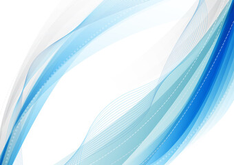 abstract blue wave background