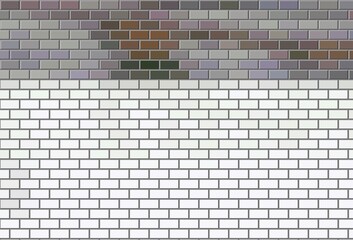 Brick wall background illustration