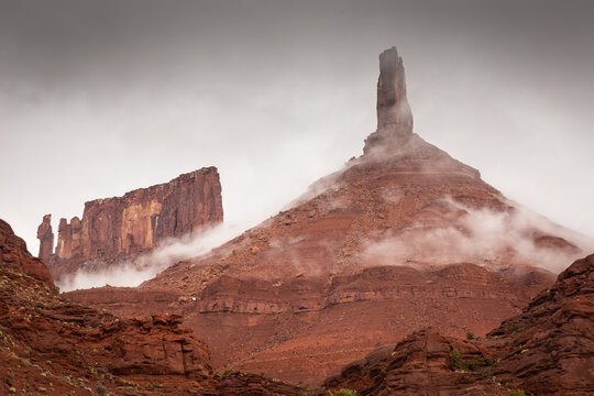 Castleton Tower Castle Rock Castle Valley Moab Utah