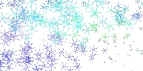 Light Blue, Green vector template with lines.