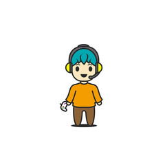 Cute Gaming character vector