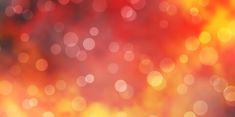 Light Orange vector background with spots. Abstract decorative design in gradient style with bubbles. Pattern for business ads.