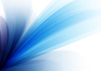 abstract blue wave background