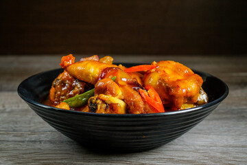 Sweet and Sour Chicken.