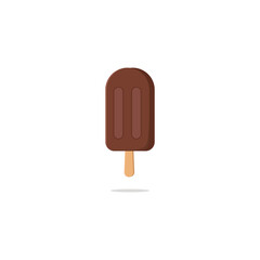 chocolate stick ice cream vector design
