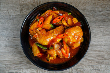 Sweet and Sour Chicken.