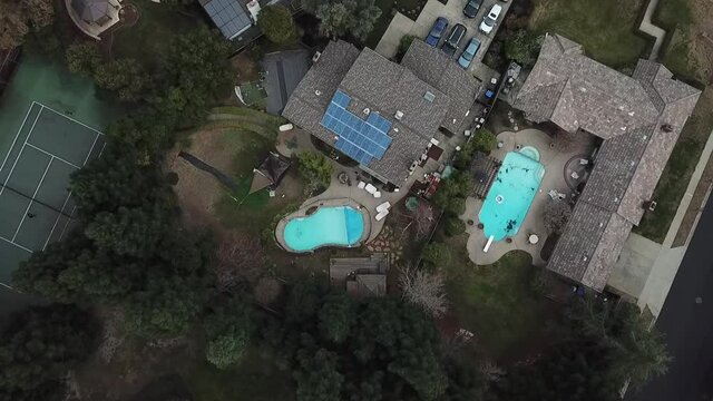 Drone Footage of San Ramon area and hills. Footage is 1080p 59.94fps.