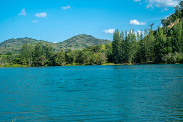 Fresh natural atmosphere at Li Wong, Chana District, Songkhla Province	