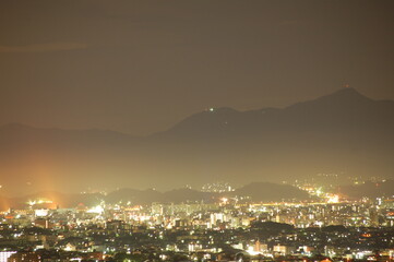 Naklejka premium 福岡市片江展望台