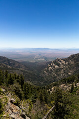 Vast views from a mountain top