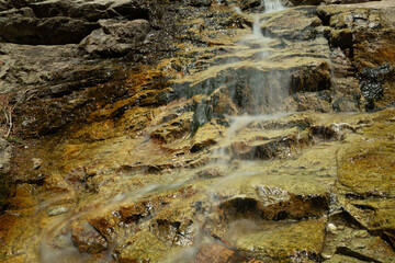 flowing Waterfall in a creek