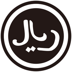 The Iranian Rial currency symbol