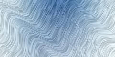 Obraz premium Light BLUE vector layout with circular arc. Abstract illustration with bandy gradient lines. Pattern for ads, commercials.