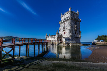 Belem Tower in Lisbon, Portugal