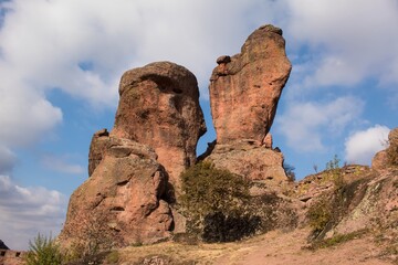 The Belogradchik Rocks are a group of strangely shaped sandstone and conglomerate rock...