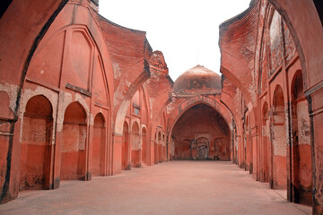 Murshidabad,India-18 April 2016 :The Katra mosque which is situated Murshidabad,India. There had 5...