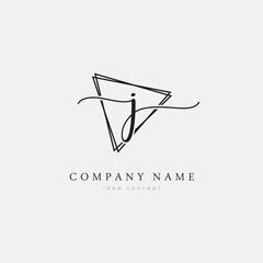 Initial Letter J Logo Vector EPS10
