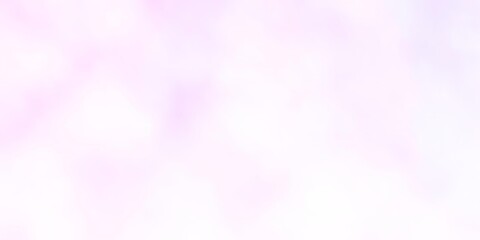 Light Purple vector texture with cloudy sky. Shining illustration with abstract gradient clouds. Beautiful layout for uidesign.