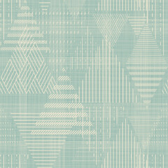 Abstract seamless pattern with triangles on texture background. Creative geometric pattern for ceramic tile, wallpaper, linoleum, textile, wrapping paper, web page background. Vector