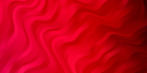 Light Red vector background with bent lines. Bright sample with colorful bent lines, shapes. Design for your business promotion.