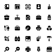 Publisher and Printing House Icons 