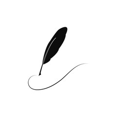 Feather pen  logo