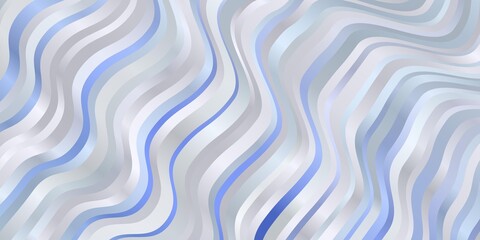 Light Purple vector backdrop with curves. Colorful geometric sample with gradient curves.  Pattern for websites, landing pages.