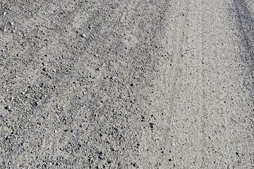gravel texture, sand and small pebbles