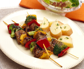Lamb kebabs