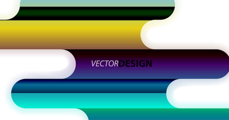 Abstract liquid lines geometric background