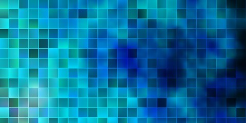 Light BLUE vector template with rectangles.