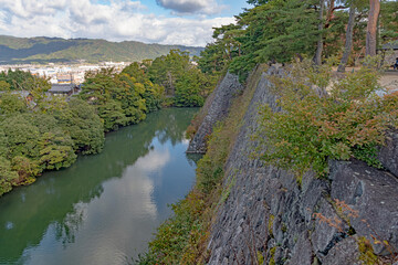 伊賀上野城 高石垣