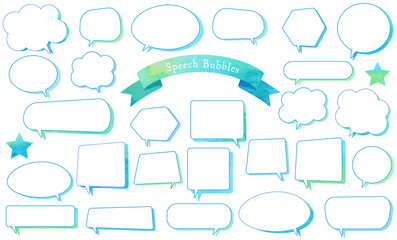 Obraz premium speechBubbles