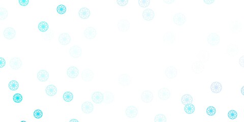 Light Pink, Blue vector template with circles.