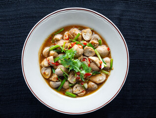 Stir Fried Straw Mushroom,Ingredients chili, garlic, spring onions topped with coriander,Taste Spicy, sweet, salty
Is a healthy food and a weight loss menu
