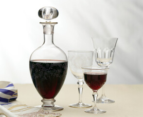 Red wine for Sabbath 